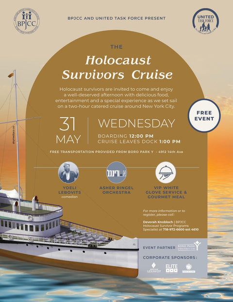 Holocaust Survivors Cruise - May 31, 2023