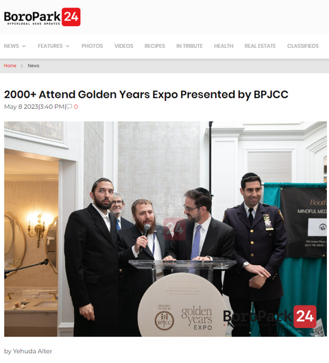 BoroPark24 - Golden Years Senior Expo - May 2023
