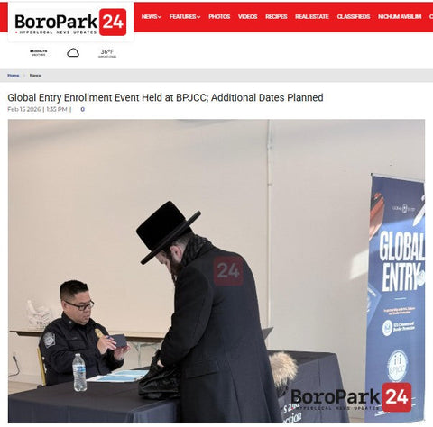 Global Entry Enrollment Event Held at BPJCC